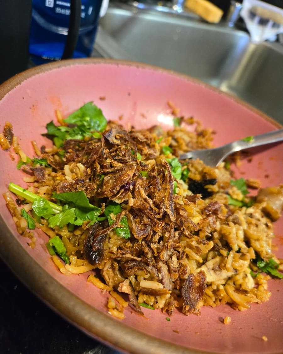 Chicken biryani